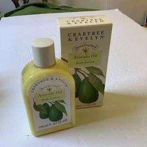 Crabtree & Evelyn Avocado Oil Body Lotion 8.5 oz. Pre-owned 80% full